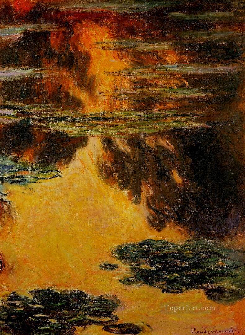 Water Lilies II Claude Monet Oil Paintings